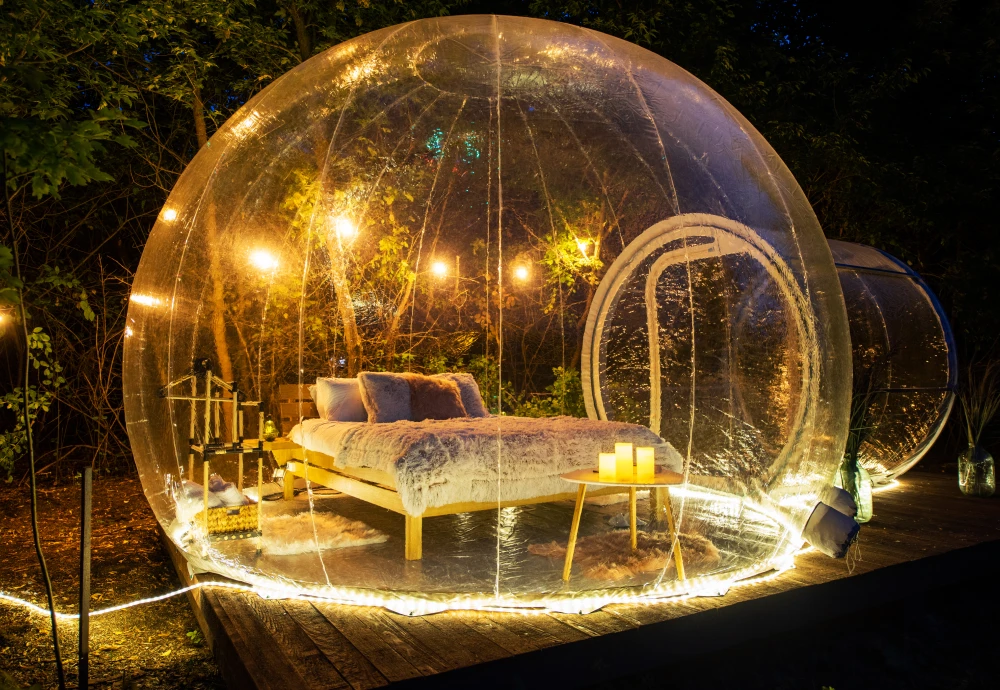 inflatable bubble dome tent